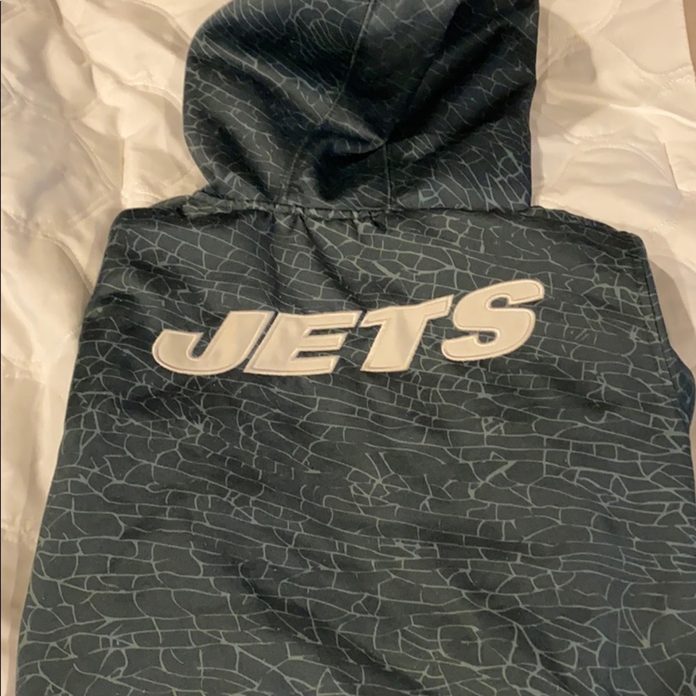 NFL Jets zip up sweatshirt